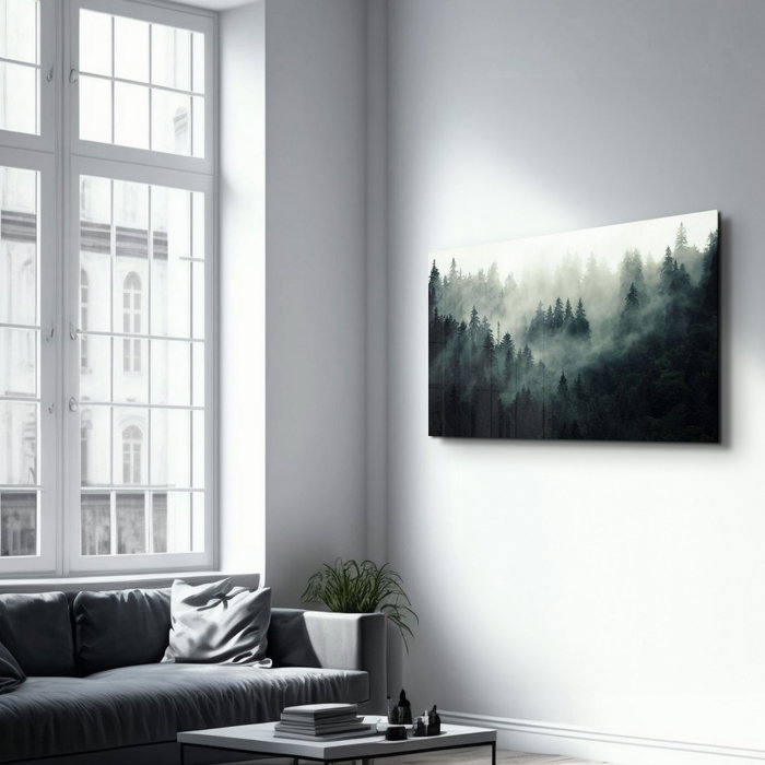 Wallity CAM-4051 Pintura Decorativa de Vidrio Templado 46 x 72 cm Impresión UV Duradera para Hogar
